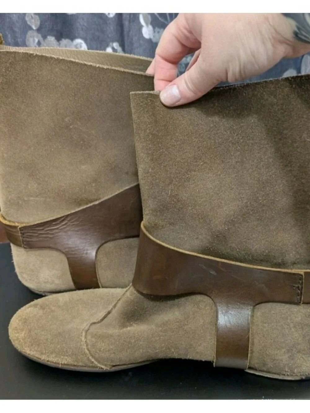 Pedro Garcia owned suede